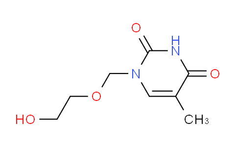 CAS No. 68724-11-8, 1-((2-Hydroxyethoxy)methyl)-5-methylpyrimidine-2,4(1H,3H)-dione