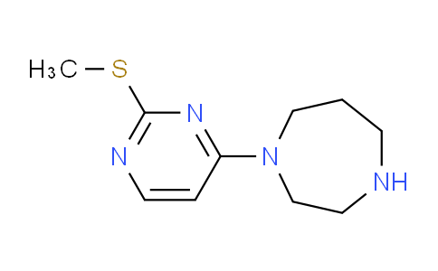 CAS No. 1353987-12-8, 1-(2-(Methylthio)pyrimidin-4-yl)-1,4-diazepane
