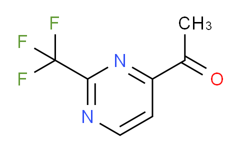 CAS No. 878760-55-5, 1-(2-(Trifluoromethyl)pyrimidin-4-yl)ethanone