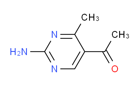 CAS No. 66373-25-9, 1-(2-Amino-4-methylpyrimidin-5-yl)ethanone