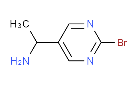 CAS No. 850197-59-0, 1-(2-Bromopyrimidin-5-yl)ethanamine