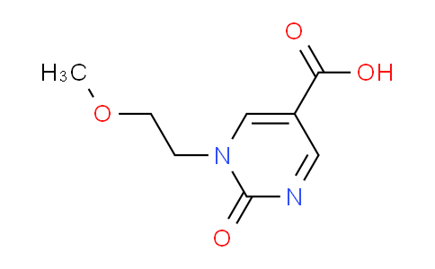 CAS No. 1393330-55-6, 1-(2-Methoxyethyl)-2-oxo-1,2-dihydropyrimidine-5-carboxylic acid