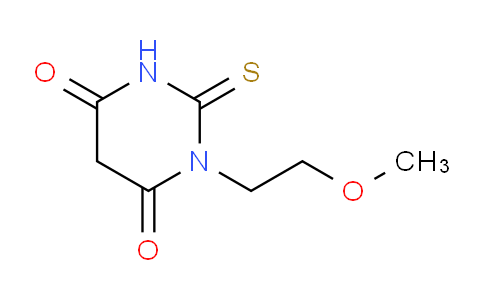 CAS No. 560995-25-7, 1-(2-Methoxyethyl)-2-thioxodihydropyrimidine-4,6(1H,5H)-dione