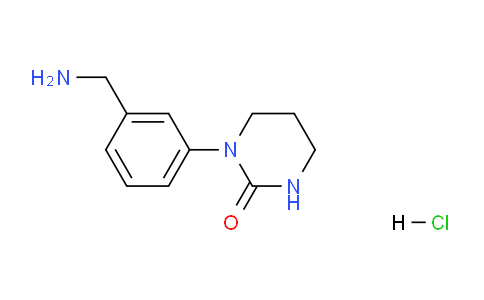 CAS No. 1439899-45-2, 1-(3-(Aminomethyl)phenyl)tetrahydropyrimidin-2(1H)-one hydrochloride