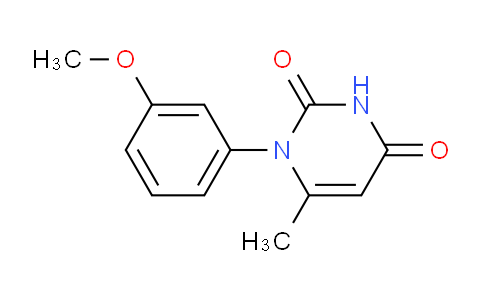 CAS No. 148320-22-3, 1-(3-Methoxyphenyl)-6-methylpyrimidine-2,4(1H,3H)-dione