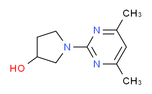 CAS No. 1261233-89-9, 1-(4,6-Dimethylpyrimidin-2-yl)pyrrolidin-3-ol