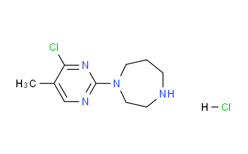 CAS No. 1353947-71-3, 1-(4-Chloro-5-methylpyrimidin-2-yl)-1,4-diazepane hydrochloride