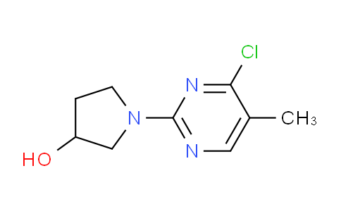 CAS No. 1261232-23-8, 1-(4-Chloro-5-methylpyrimidin-2-yl)pyrrolidin-3-ol