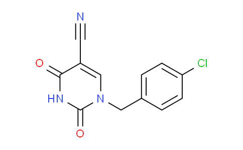 CAS No. 338399-17-0, 1-(4-Chlorobenzyl)-2,4-dioxo-1,2,3,4-tetrahydropyrimidine-5-carbonitrile
