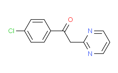 CAS No. 1437433-85-6, 1-(4-Chlorophenyl)-2-(pyrimidin-2-yl)ethanone
