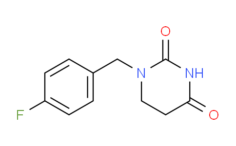 CAS No. 1263216-75-6, 1-(4-Fluorobenzyl)dihydropyrimidine-2,4(1H,3H)-dione