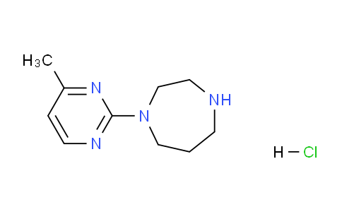 CAS No. 1401425-37-3, 1-(4-Methylpyrimidin-2-yl)-1,4-diazepane hydrochloride