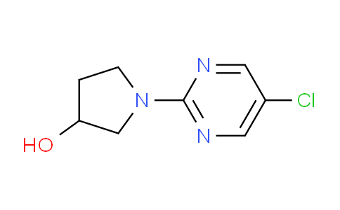 CAS No. 1261232-18-1, 1-(5-Chloropyrimidin-2-yl)pyrrolidin-3-ol