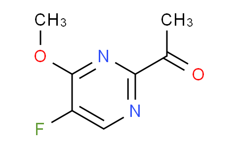 CAS No. 1823885-48-8, 1-(5-Fluoro-4-methoxypyrimidin-2-yl)ethanone