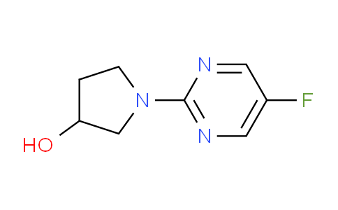 CAS No. 1261233-86-6, 1-(5-Fluoropyrimidin-2-yl)pyrrolidin-3-ol