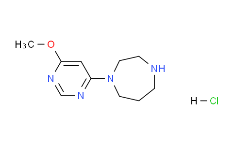 CAS No. 1353947-26-8, 1-(6-Methoxypyrimidin-4-yl)-1,4-diazepane hydrochloride