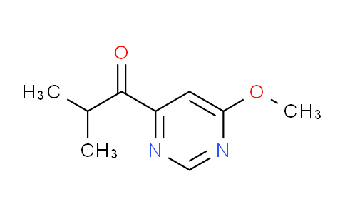CAS No. 1558246-22-2, 1-(6-Methoxypyrimidin-4-yl)-2-methylpropan-1-one