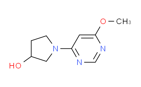 CAS No. 1353984-40-3, 1-(6-Methoxypyrimidin-4-yl)pyrrolidin-3-ol