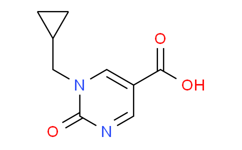 CAS No. 1402232-72-7, 1-(Cyclopropylmethyl)-2-oxo-1,2-dihydropyrimidine-5-carboxylic acid