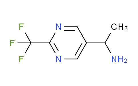 CAS No. 1538757-63-9, 1-[2-(Trifluoromethyl)pyrimidin-5-yl]ethan-1-amine