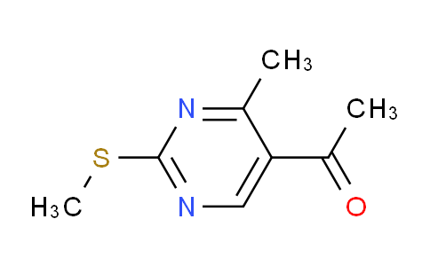 CAS No. 66373-26-0, 1-[4-Methyl-2-(methylthio)pyrimidin-5-yl]ethanone