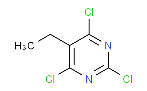 CAS No. 1780-38-7, 2,4,6-Trichloro-5-ethylpyrimidine