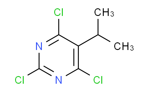 CAS No. 1780-42-3, 2,4,6-Trichloro-5-isopropylpyrimidine