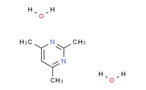 CAS No. 1195245-72-7, 2,4,6-Trimethyl-pyrimidine dihydrate