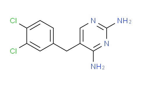CAS No. 30077-58-8, 2,4-Diamino-5-(3,4-dichlorobenzyl)pyrimidine