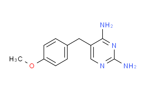 CAS No. 20285-70-5, 2,4-Diamino-5-(4-methoxybenzyl)pyrimidine