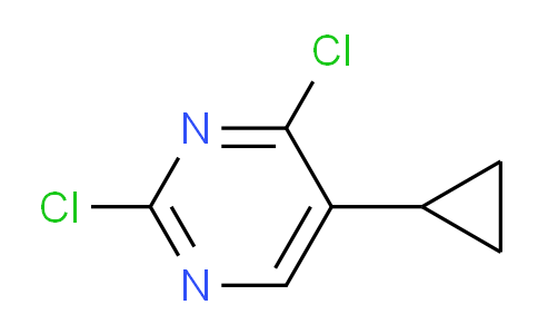 CAS No. 1190379-86-2, 2,4-Dichloro-5-cyclopropylpyrimidine