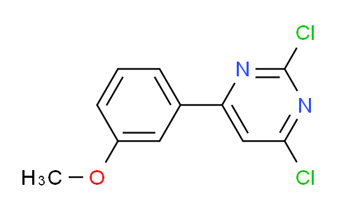 CAS No. 850250-73-6, 2,4-Dichloro-6-(3-methoxyphenyl)pyrimidine