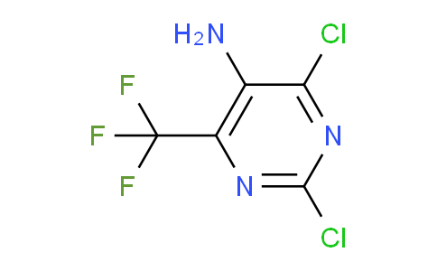 CAS No. 2925-96-4, 2,4-Dichloro-6-(trifluoromethyl)pyrimidin-5-amine