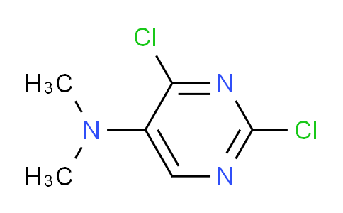 CAS No. 5298-50-0, 2,4-Dichloro-N,N-dimethylpyrimidin-5-amine