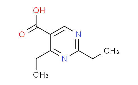 CAS No. 1306969-40-3, 2,4-Diethylpyrimidine-5-carboxylic acid