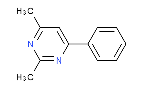 CAS No. 64571-30-8, 2,4-Dimethyl-6-phenylpyrimidine