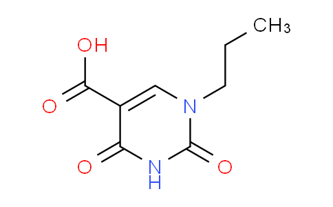 CAS No. 1242282-11-6, 2,4-Dioxo-1-propyl-1,2,3,4-tetrahydropyrimidine-5-carboxylic acid