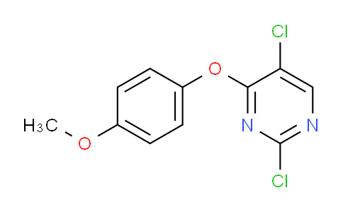 CAS No. 358978-09-3, 2,5-Dichloro-4-(4-methoxyphenoxy)pyrimidine
