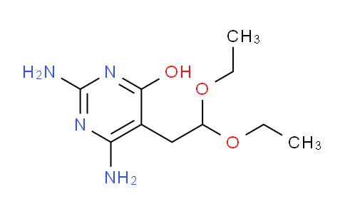 CAS No. 63026-85-7, 2,6-Diamino-5-(2,2-diethoxyethyl)pyrimidin-4-ol