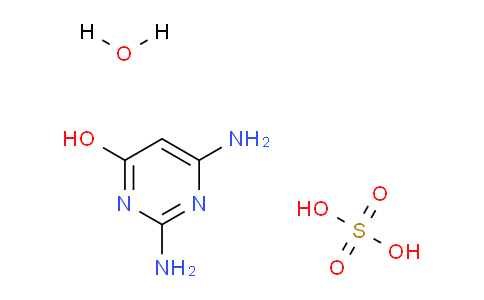 CAS No. 1314773-67-5, 2,6-Diaminopyrimidin-4-ol sulfate hydrate