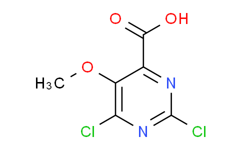 CAS No. 1936241-21-2, 2,6-Dichloro-5-methoxypyrimidine-4-carboxylic acid