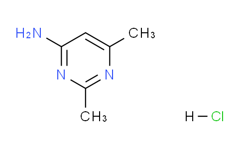 CAS No. 79091-25-1, 2,6-Dimethylpyrimidin-4-amine hydrochloride