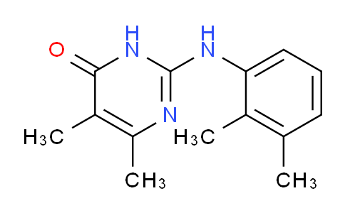 CAS No. 1306739-75-2, 2-((2,3-Dimethylphenyl)amino)-5,6-dimethylpyrimidin-4(3H)-one