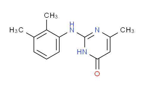 CAS No. 459198-10-8, 2-((2,3-Dimethylphenyl)amino)-6-methylpyrimidin-4(3H)-one