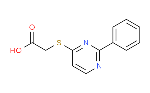1091991-76-2 | 2-((2-Phenylpyrimidin-4-yl)thio)acetic acid