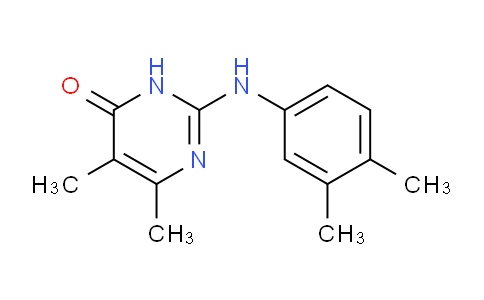 CAS No. 1306739-90-1, 2-((3,4-Dimethylphenyl)amino)-5,6-dimethylpyrimidin-4(3H)-one