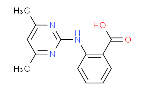 CAS No. 17174-03-7, 2-((4,6-Dimethylpyrimidin-2-yl)amino)benzoic acid