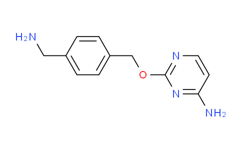CAS No. 1004524-64-4, 2-((4-(Aminomethyl)benzyl)oxy)pyrimidin-4-amine