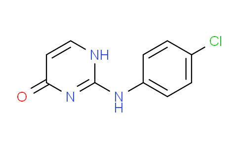 CAS No. 158661-61-1, 2-((4-Chlorophenyl)amino)pyrimidin-4(1H)-one