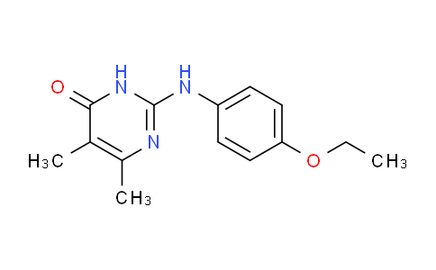 CAS No. 932279-51-1, 2-((4-Ethoxyphenyl)amino)-5,6-dimethylpyrimidin-4(3H)-one